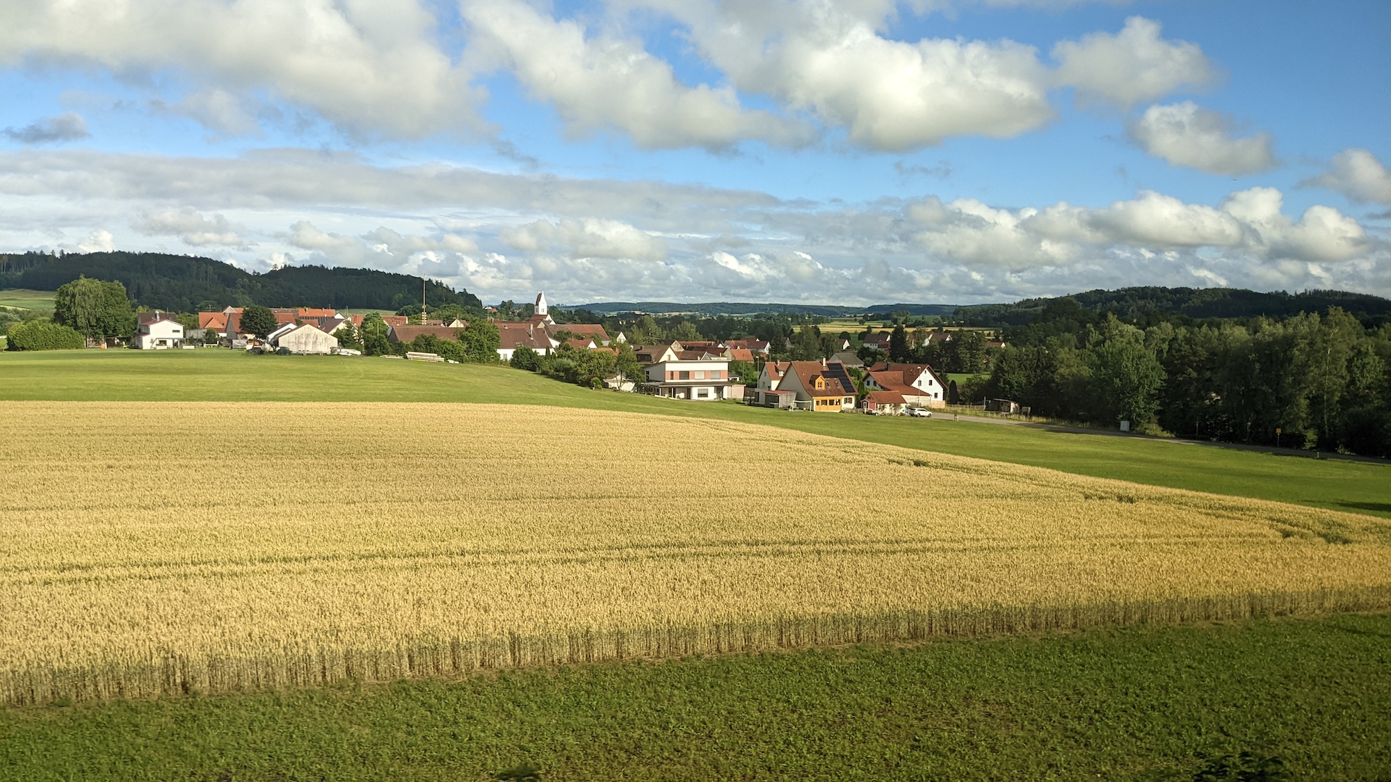 “Preciosos campos y zonas rurales de Alemania”