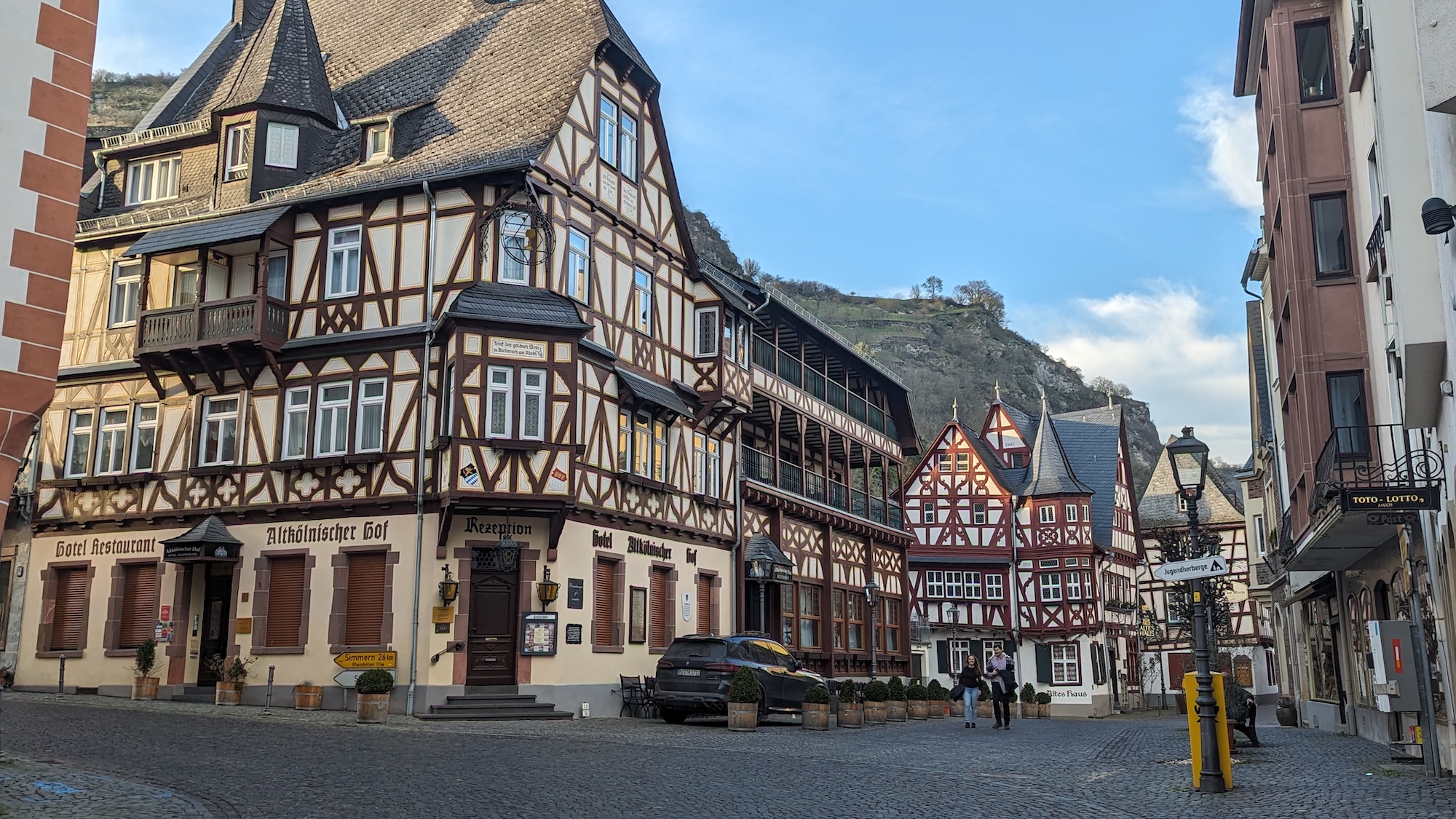 “Alemania tiene muchos pueblos preciosos como este, Bacharach”
