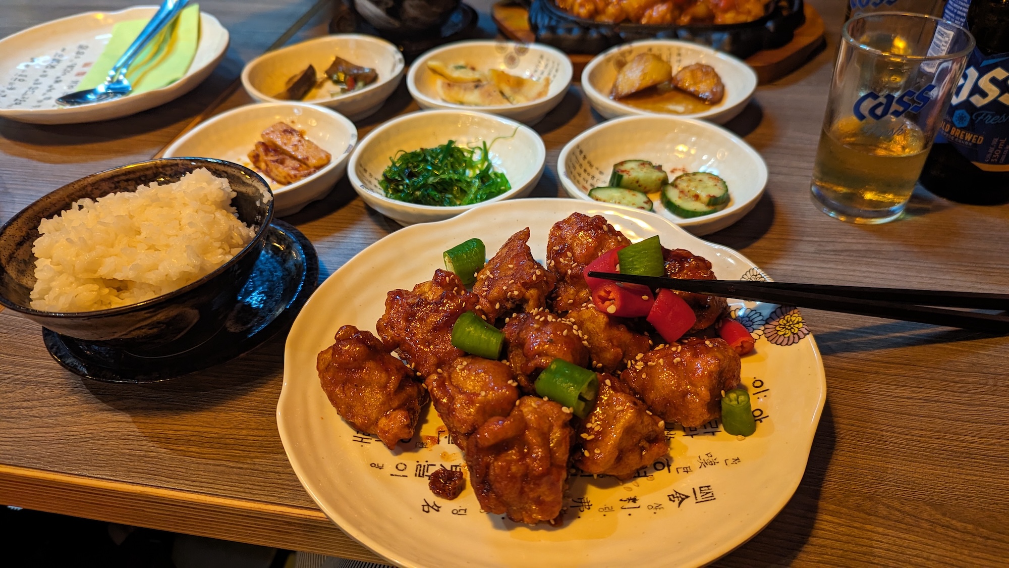 “Restaurante asiático. La comida asiática es muy apreciada en Alemania”